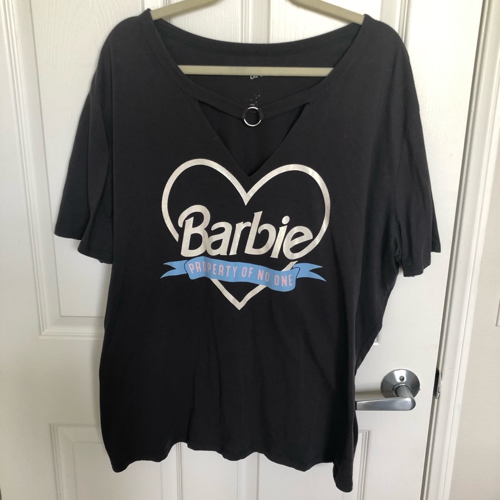 Barbie print shirt
